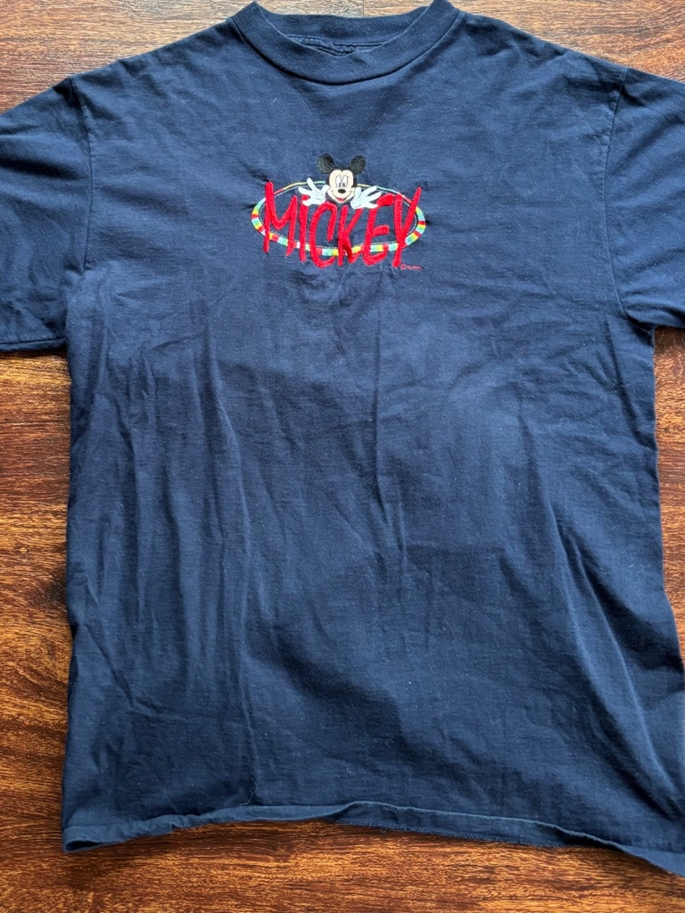 Vintage Mickey Mouse Single Stitch Graphic T-Shirt